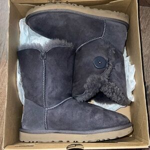 Bailey button Ugg boots W Bailey button II  GREY